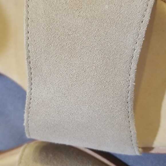 💕SOLUDOS💕 Capri Mid Heel Sandal ~ Sand Light Beige Neutral Espadrille 11 NWT - Picture 14 of 16